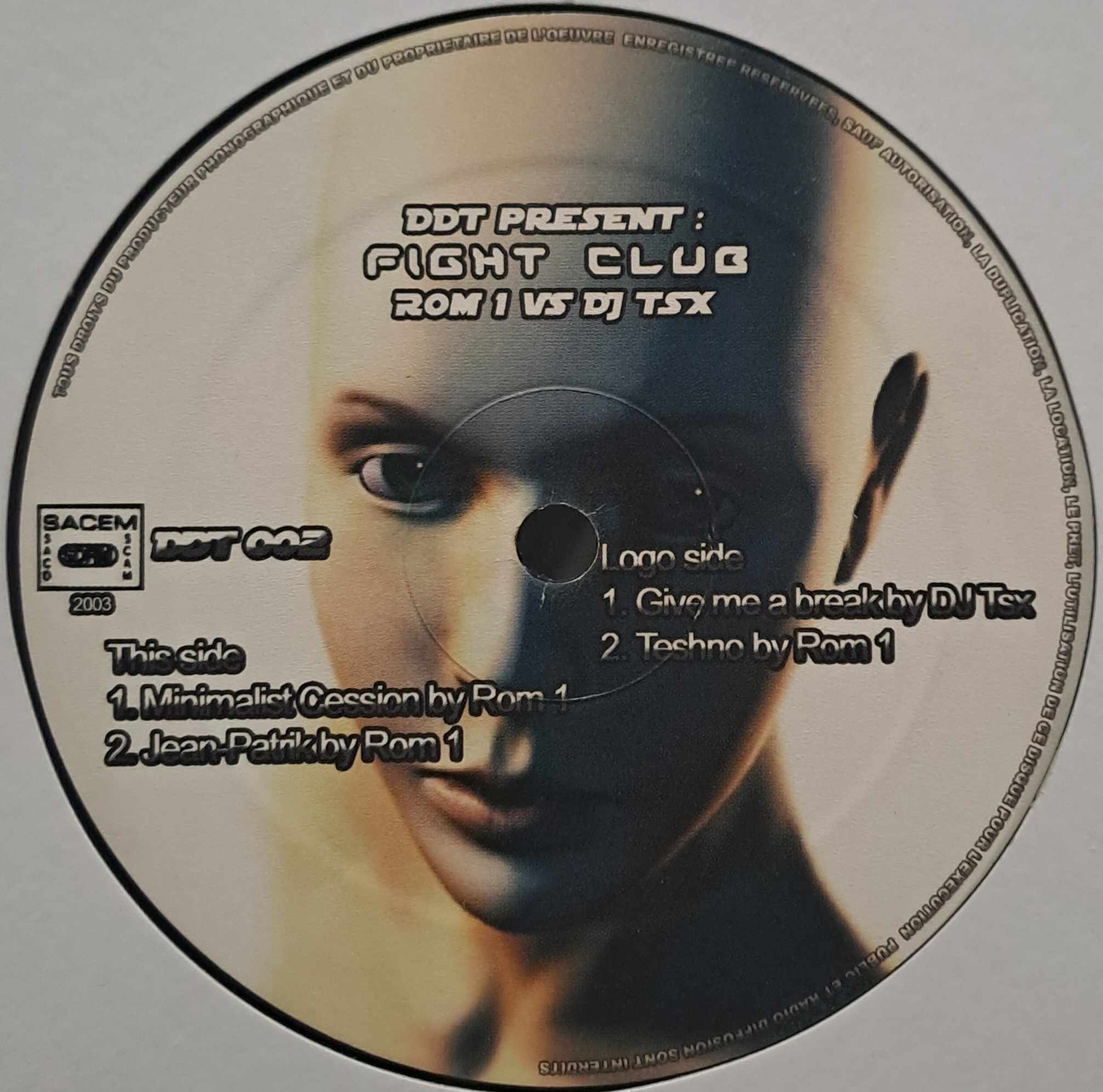 Descente De Trip 02 - vinyle freetekno